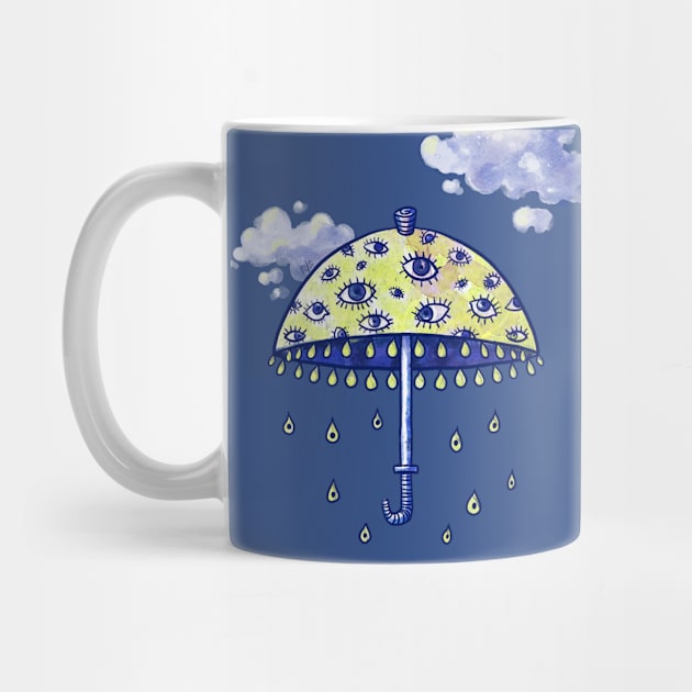 Crying Umbrella by Hoda Hefzy 